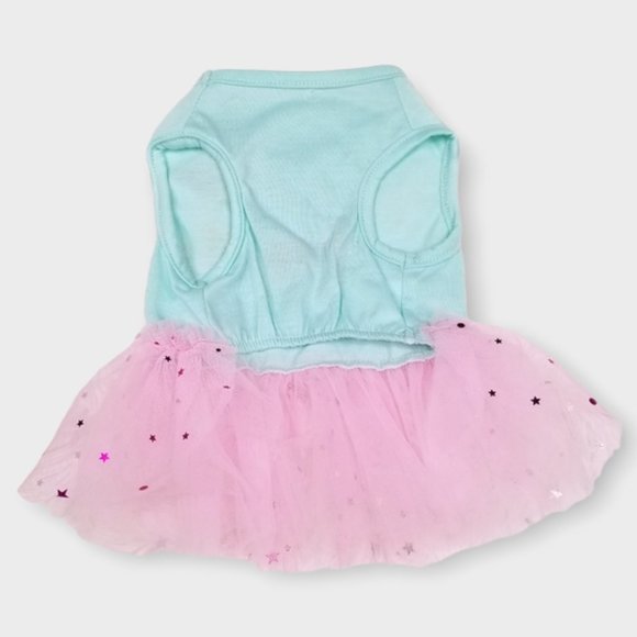 "SPARKLE like a 🦄" Doggy Tutu Dress, S - Picture 3 of 5